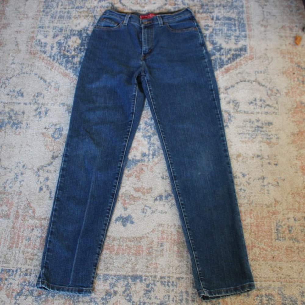 Vintage Women's Levi Strauss 512 Slimming Straight Leg Jeans
